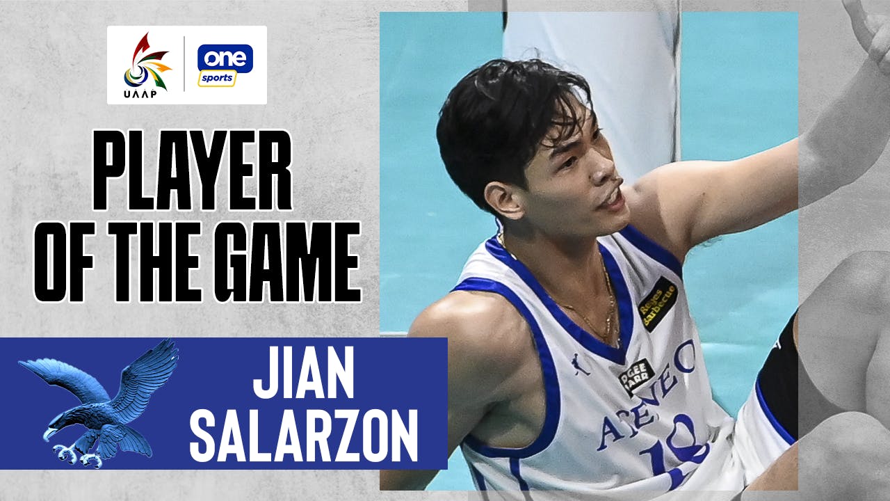 UAAP Player of the Game Highlights: Jian Salarzon soars anew for Ateneo